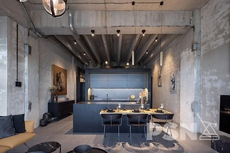 Moderní loft 2+kk s balkonem ve Vanguard Prague