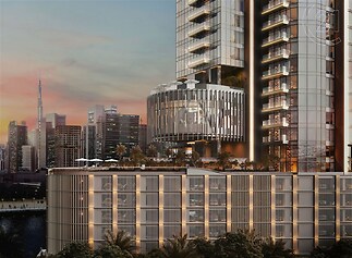 One River Point - podium