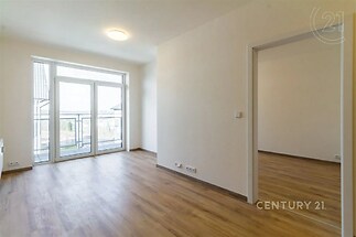 prázdná místnost s dřevěná podlaha a přirozené světlo