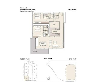UH - floor plan unit 1808