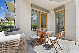 Terasa přímo u obývacího pokoje