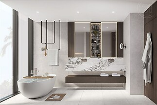 The Riverine - master bathroom