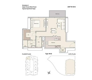UH - floor plan unit 1813