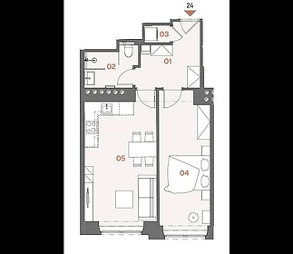 Prostorný byt 2+kk na Žižkově