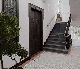 Prosvětlený byt 2+kk s balkonem, 4. NP