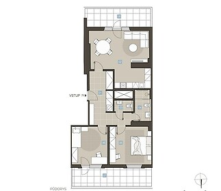 Bytová jednotka 71 ve stavu FIT OUT