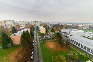 Východní pohled z okna