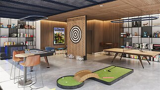 Belgravia Gardens - game station room