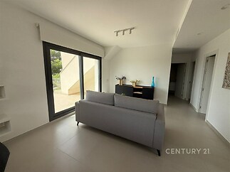 Apt. 2NP_obývací pokoj s terasou