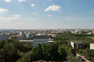 Rozsáhlý nebytový prostor se zázemím, zahradou a terasou v klidné části Chodova