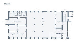 Komerční hala - Komárovské nábřeží Brno