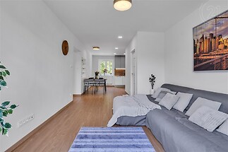 obývací pokoj v bytě 3+kk, Uhříněves