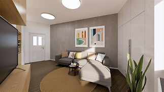 vizualizace ložnice