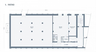 Komerční hala - Komárovské nábřeží Brno