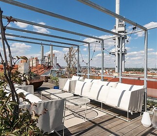 Mezonetový byt se střesní terasou