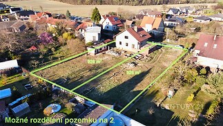 Potenciál rozdělení pozemků splňující limity dané územním plánem