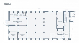 Komerční hala - Komárovské nábřeží Brno