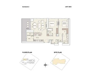 The Highgrove - floor plan_unit 2603