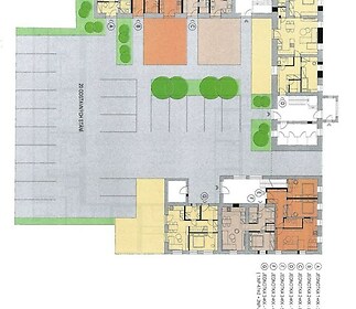 půdorys 1NP s výměrami