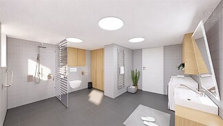 vizualizace nebytového prostoru, Uhříněves