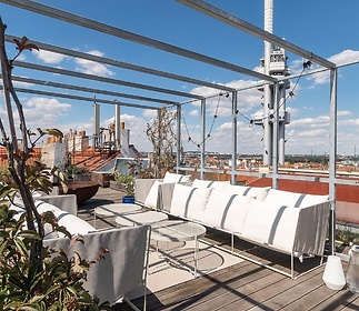 Mezonetový byt se střesní terasou