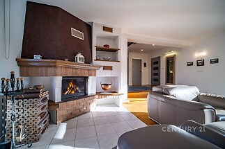 Krb v obývací pokoji