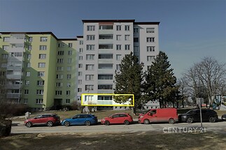 Pohled na bytový dům