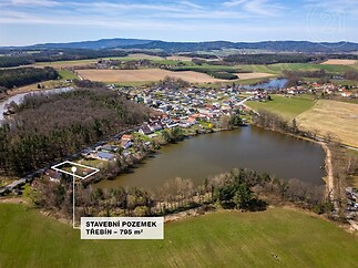Stavební pozemek Třebín - 795 m2