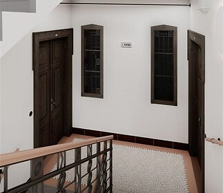 Prosvětlený byt 2+kk s balkonem, 4. NP