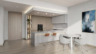 Claydon House - 1 and 2 bedroom kitchen