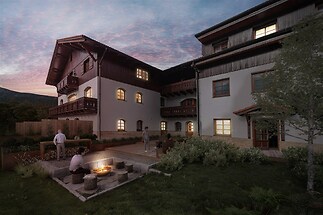 Prodej apartmánu č. 13, 2+kk, 61,1 m² ve stavu FIT OUT včetně kompletního vybavení