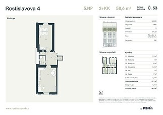 Bytová jednotka č. 53