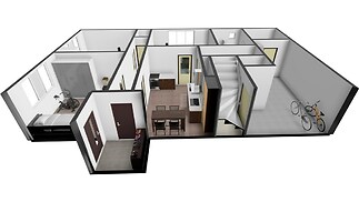 POHLED  VÝCHODNÍ STRANA