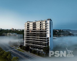 Moderní loft 2+kk s balkonem ve Vanguard Prague