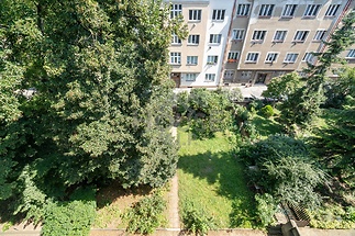 Pohled do vnitrobloku