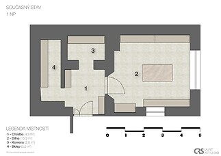 aktuální stav přízemí