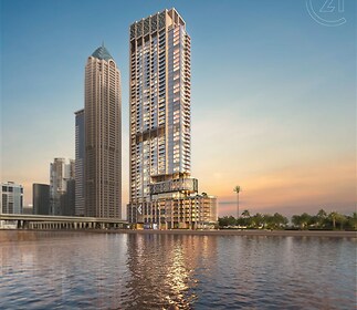 One River Point - canal side view