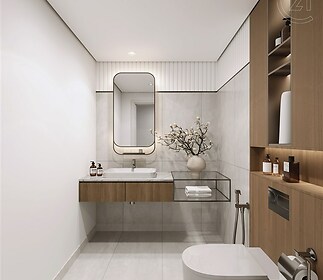 Belgravia Gardens - powder room