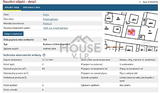 Stavební objekt - detail