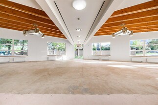 Rozsáhlý nebytový prostor se zázemím, zahradou a terasou v klidné části Chodova