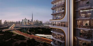 Belgrove Residences - building night view
