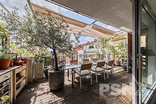 Mezonetový byt se střesní terasou