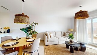 Vizualizace_interiér obývacího pokoje