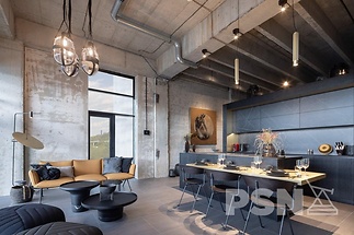 Moderní loft 2+kk s balkonem ve Vanguard Prague