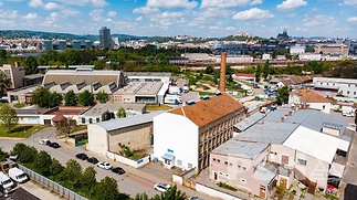 Komerční hala - Komárovské nábřeží Brno