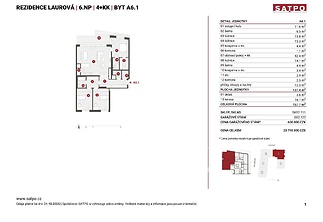 Rezidence Laurová_plán A6.1