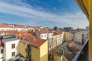 Výhled z obývacího pokoje