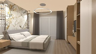 vizualizace ložnice