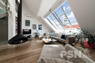 Mezonetový byt se střesní terasou