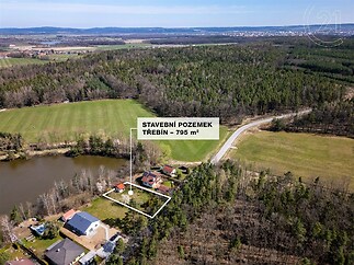 Stavební pozemek Třebín - 795 m2